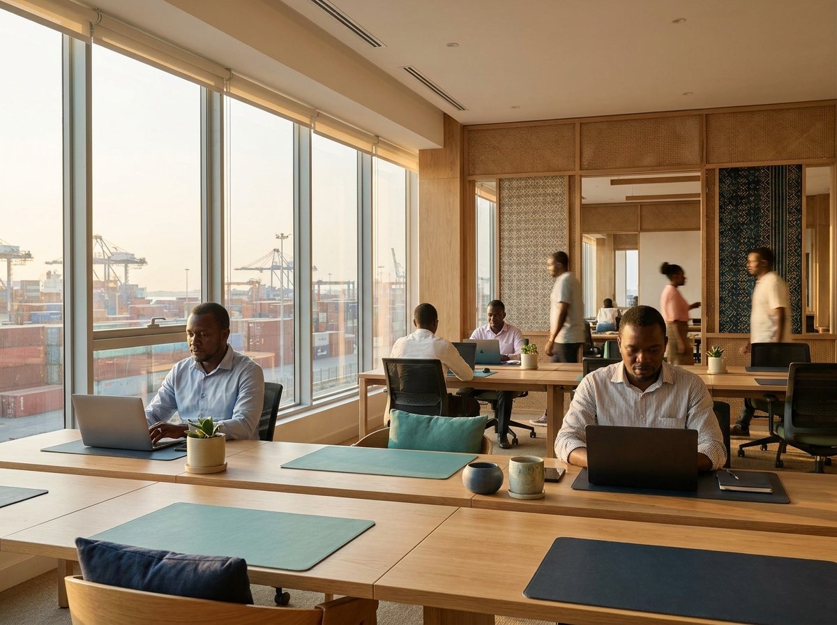 Office workspace, Infinity Developments, Masaki, Dar es Salaam